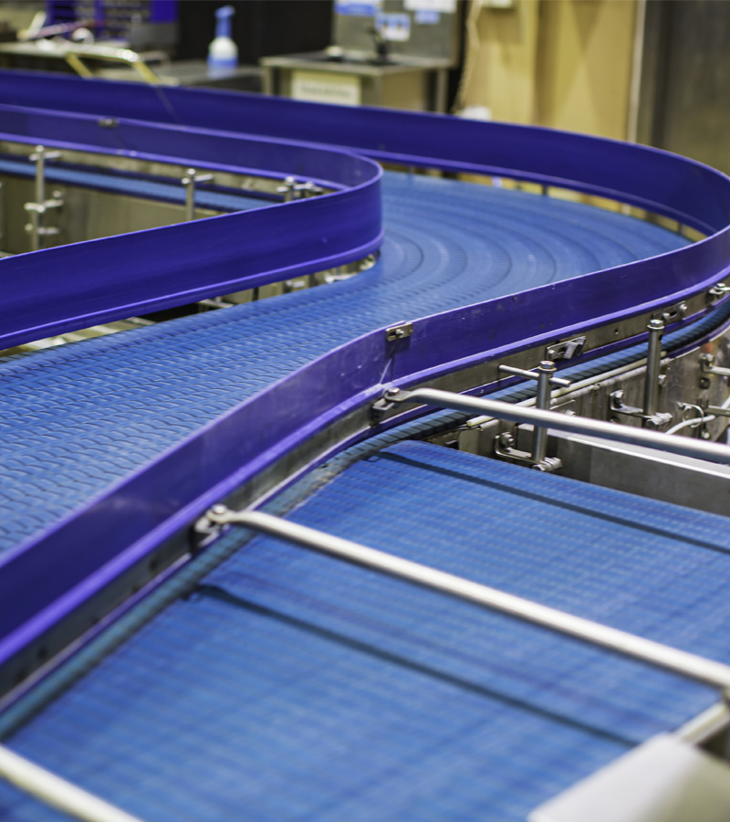 Belt conveyor for bulk material handling